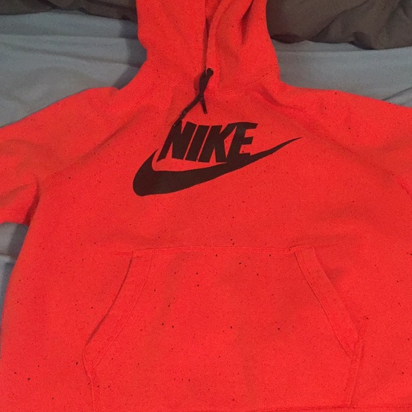Nike orange and black splatter (clean) - Picture 1 of 3